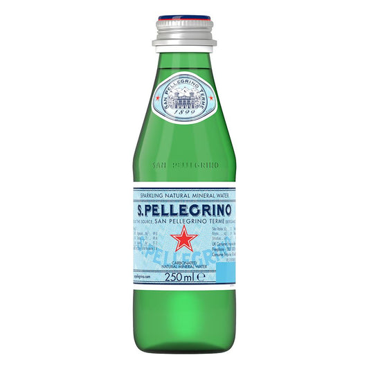 Sparkling Water 24 x 250ml Glass Unit Price includes Cont Levy
