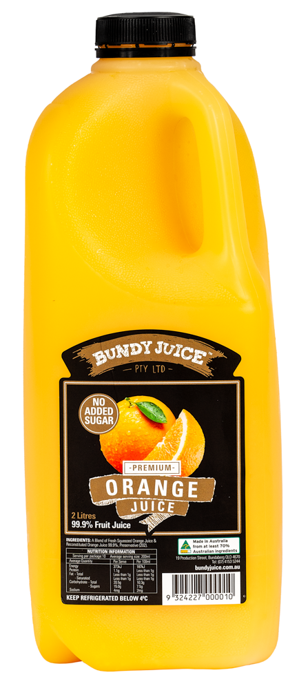 Fresh Orange Juice 2Lt - Chilled
