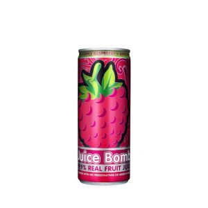 Apple Raspberry 24 x 250ml Cans 100% Squeezed Apple Raspberry Fruit Juices