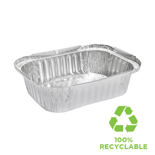 Rectangle Foil 441 / MRE509 Containers 110s Top Out 211 x 155mm Base 163 x 115mm