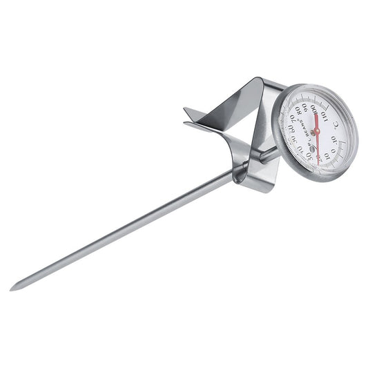 Thermometer For Milk -18 to +104c Long 200mm w Safety Clip ()