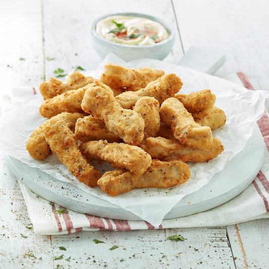 Country Crisp Chicken Strips 1kg Approx 32 x 31g Heat & Serve
