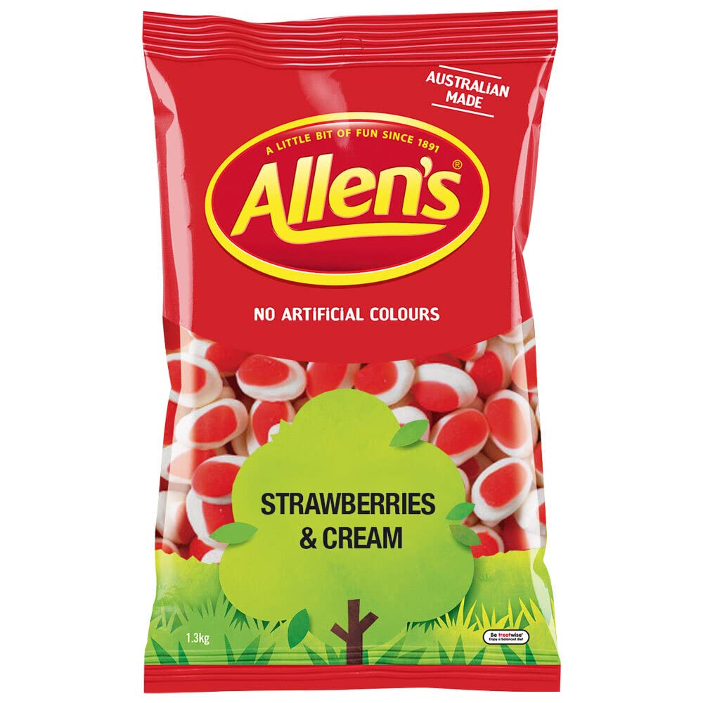 Strawberries & Cream 1.3kg Bulk Bag