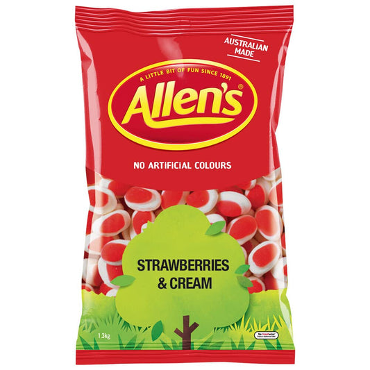 Strawberries & Cream 1.3kg Bulk Bag