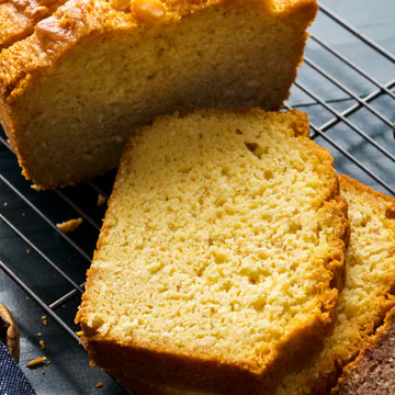 Coconut Mango Loaf 2kg - Pre Cut 12 Portions Shelf Life (Chilled) 5 - 7 Days