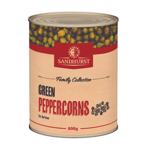 Green Peppercorns 800g Can