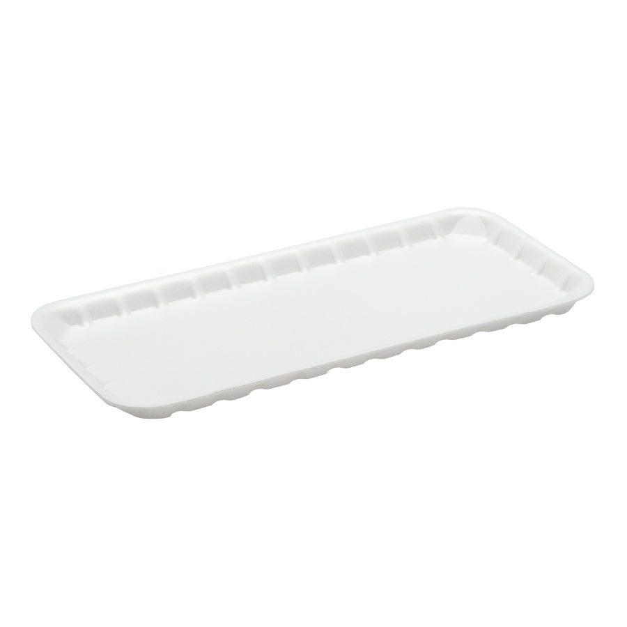 Foam Tray 11x5 White 125s 277 x 125 x 15mm