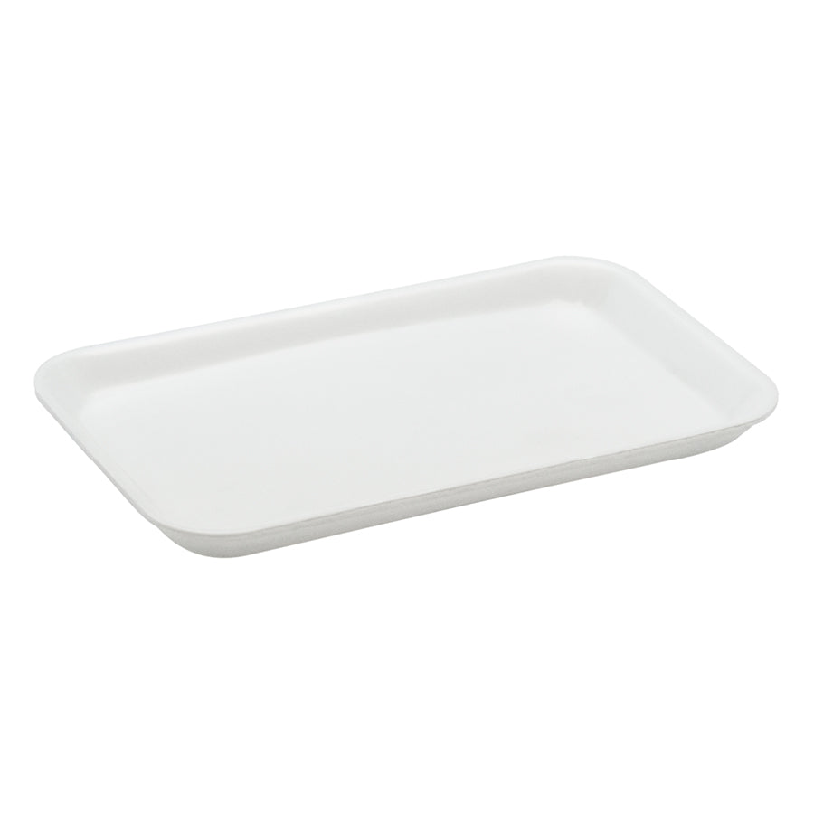 Foam Tray 8x5 White 125s 214 x 136 x 14mm