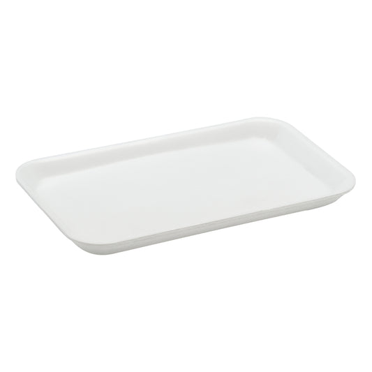 Foam Tray 8x5 White 125s 214 x 136 x 14mm