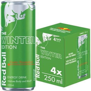 Red Bull Passionfruit Energy Drink 24 x 250ml CAN Unit Price includes Cont Levy