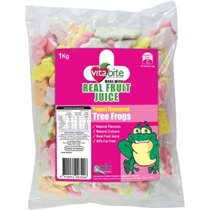 Big Lolly Yoghurt Frogs 1kg - 250s