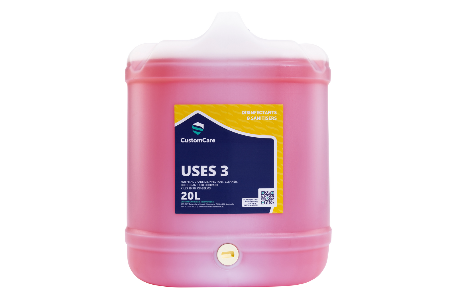 Uses 3 Cleaner 20Lt