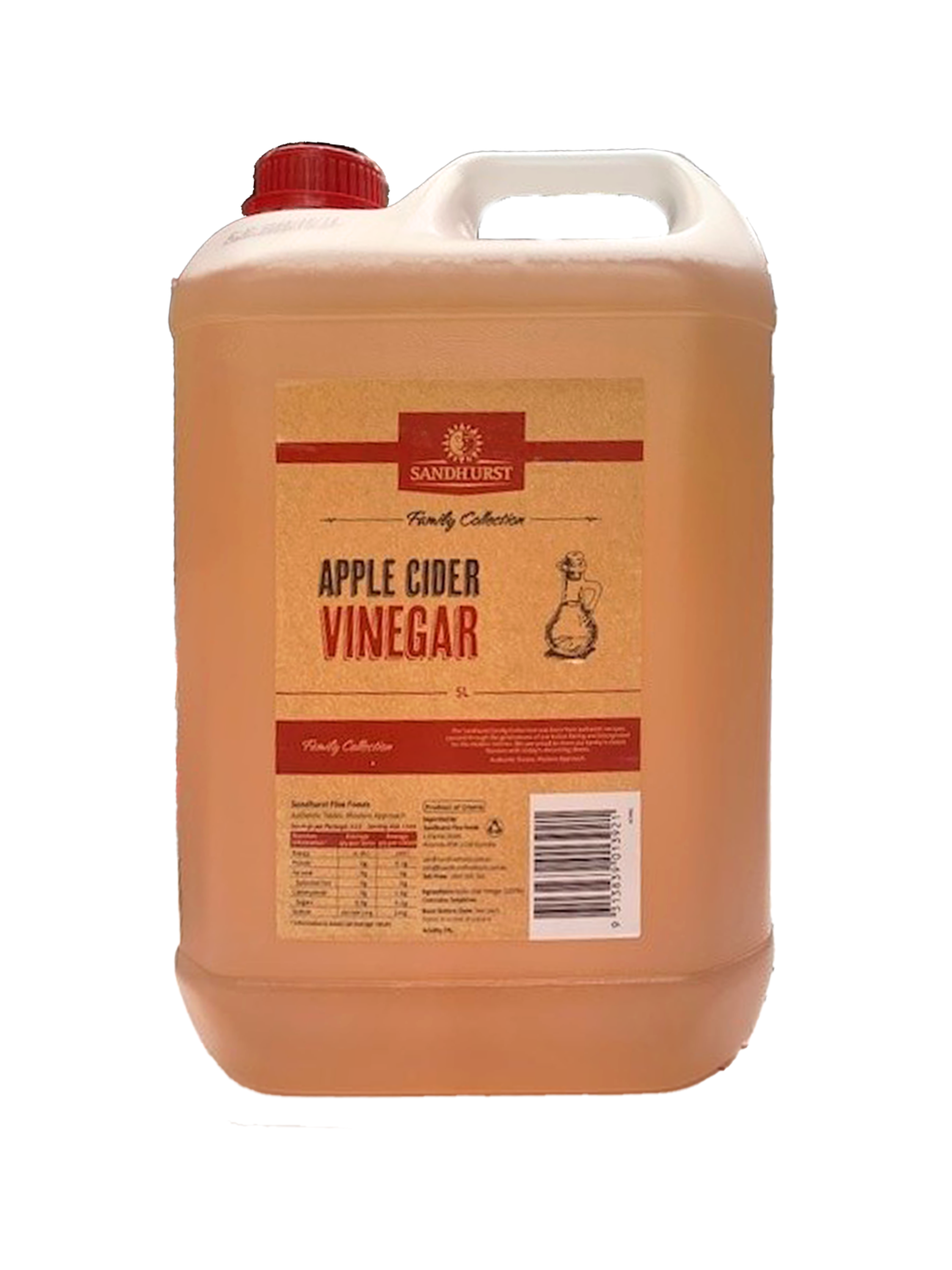 Apple Cider Vinegar 5Lt  (SANDHURST)