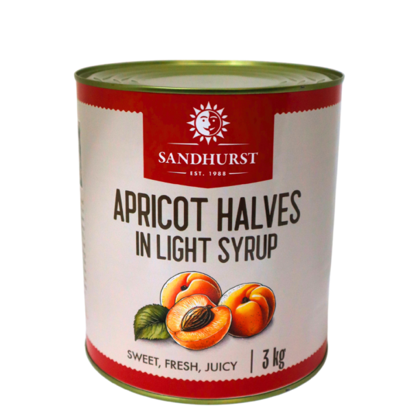 Apricot Halves in Natural Juice 3kg