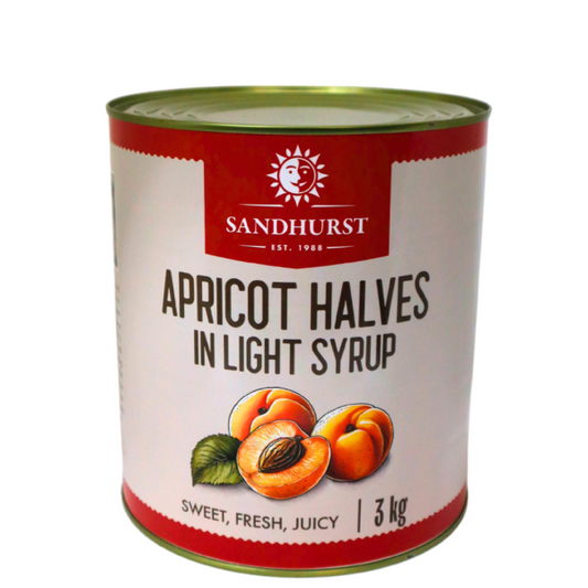 Apricot Halves in Natural Juice 3kg