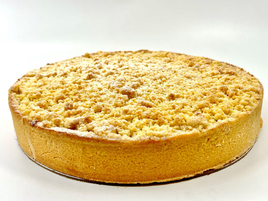 Apple Rhubarb Crumble Pie 3kg - Marked 18 Portions