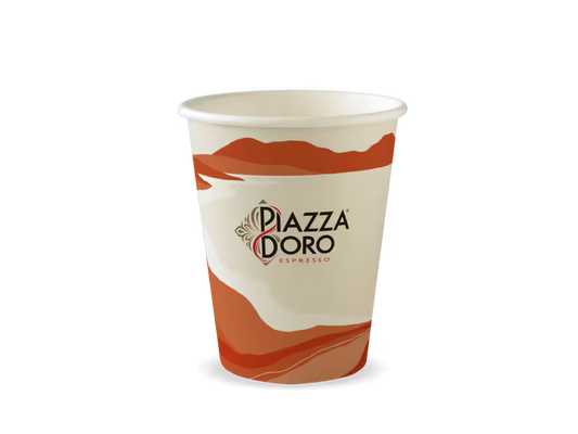 Bio Coffee Cup 12oz - 50s - Top 90mm
