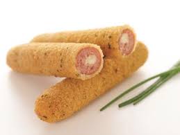 Bacon Cheese Sausage Crumbed 3kg - 27 x 110g