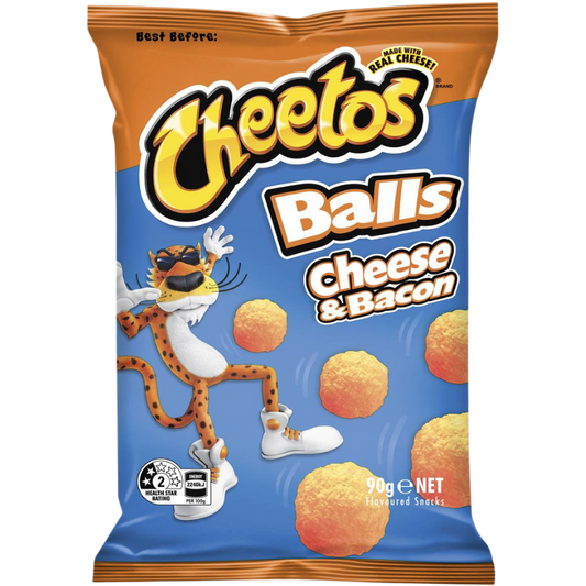 45g Cheese & Bacon Balls RRP $2.05