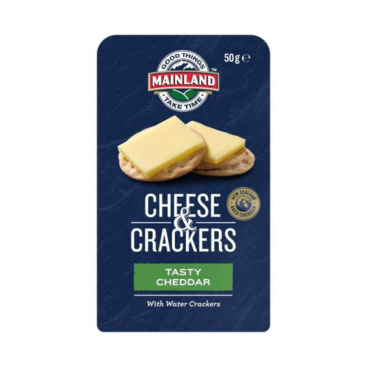 ON-THE-GO Tasty Cheese & Crackers 7 x 50g  (MAINLAND)