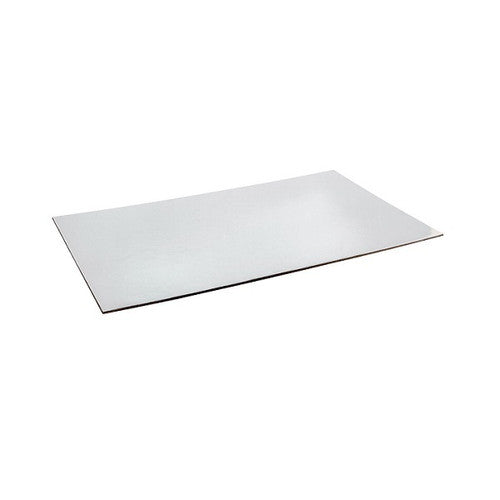 Silver Cake Base Rectangle 1/4 Slab 50s 220 x 380mm ()