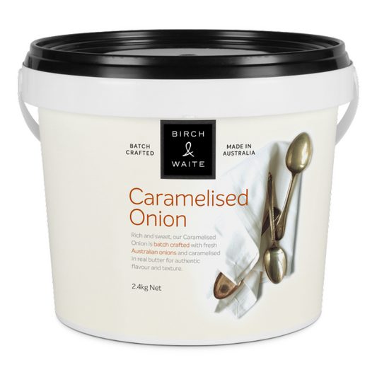 Caramelised Onion Relish 2.4kg - Gluten Free (GF) Halal (H) Vegetarian (V)