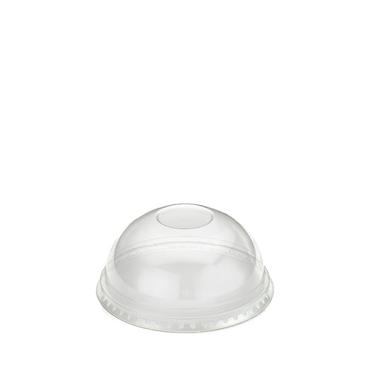 Lids Domed Fit 8-10oz RPET Clear Cups 50s 78mm