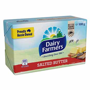 Butter Salted 500g Pat