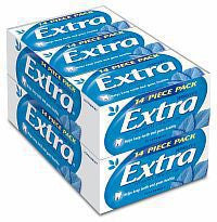 Extra Blue Envelope 24 x 14Pc - Peppermint