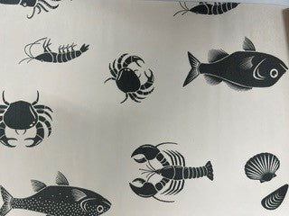 Newspaper Seafood Print FULL - 11kg / 500 Sheets 610 x 810mm / 24 x 32" ()