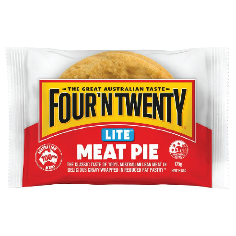Aussie Lite Meat Pies 24 x 175g