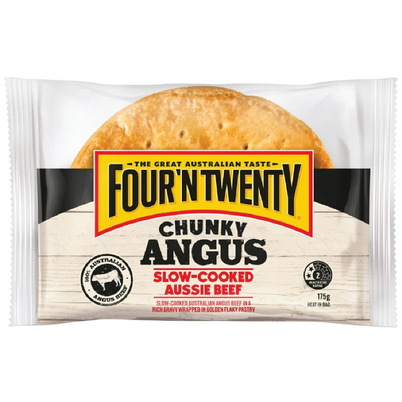 Chunky Angus Beef Pies 12 x 175g