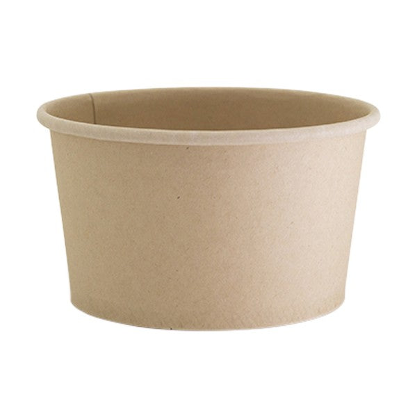 Food Container 24oz Bamboo 50s - Hot or Cold Food 115 x 87 x 113mm