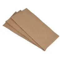 Napkin Dinner Brown Quilted 100s - GT Fold 400 x 400mm - Eco Choice