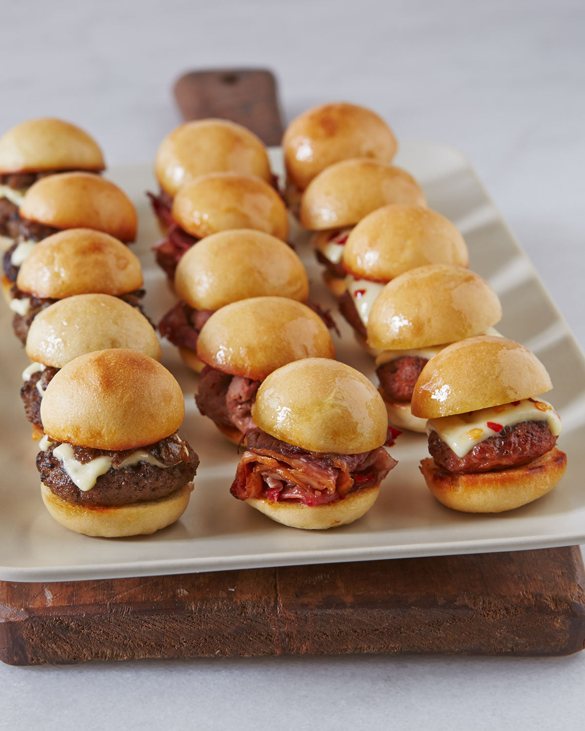Milk Bun Slider 150 x 35g - Fully Baked Thaw & Serve