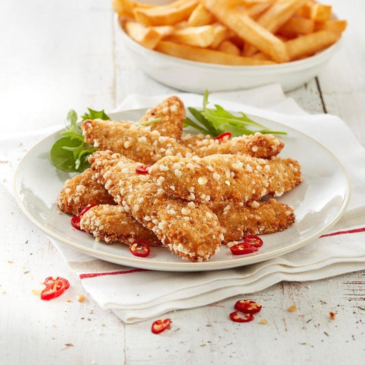 Sweet Chilli Tenders BULK 2.5kg - 46 x 55g Halal