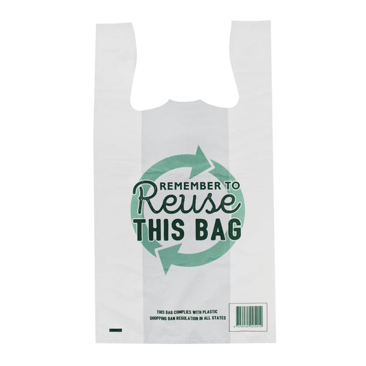 Singlet Bags Large 50s - 37um - QLD Reusable CERTIFIED - 530 (L) x 290 (W) x 150mm (G)