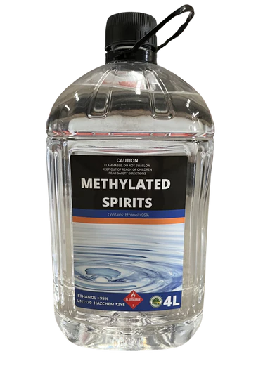 Methylated Spirits 4Lt Residue Free