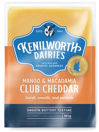 Mango Macadamia Club Cheddar Cheese 165g - ORDER IN LINE