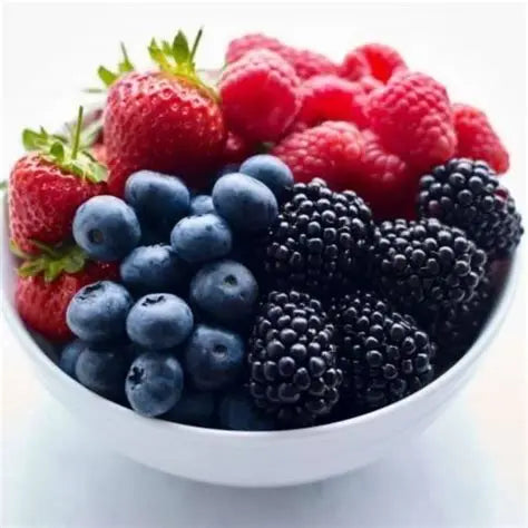 Mixed Berries Frozen 1kg Foil Bag - Gluten Free Vegan Halal