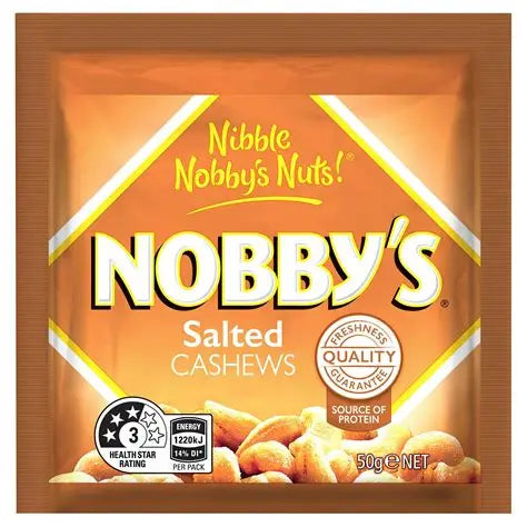 Salted Cashews 50g RRP $4.55