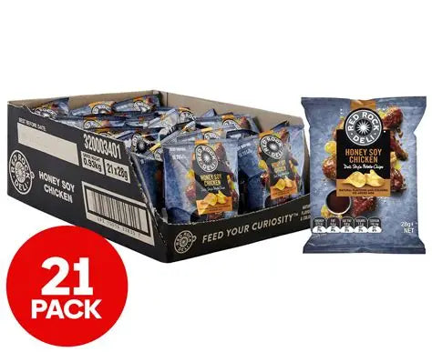 21 x 28g Honey Soy Chicken RRP $1.25