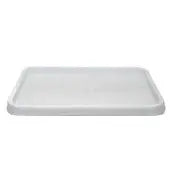 Clear Rectangle Lid Fit 500/650/750ml Sugar x 50s