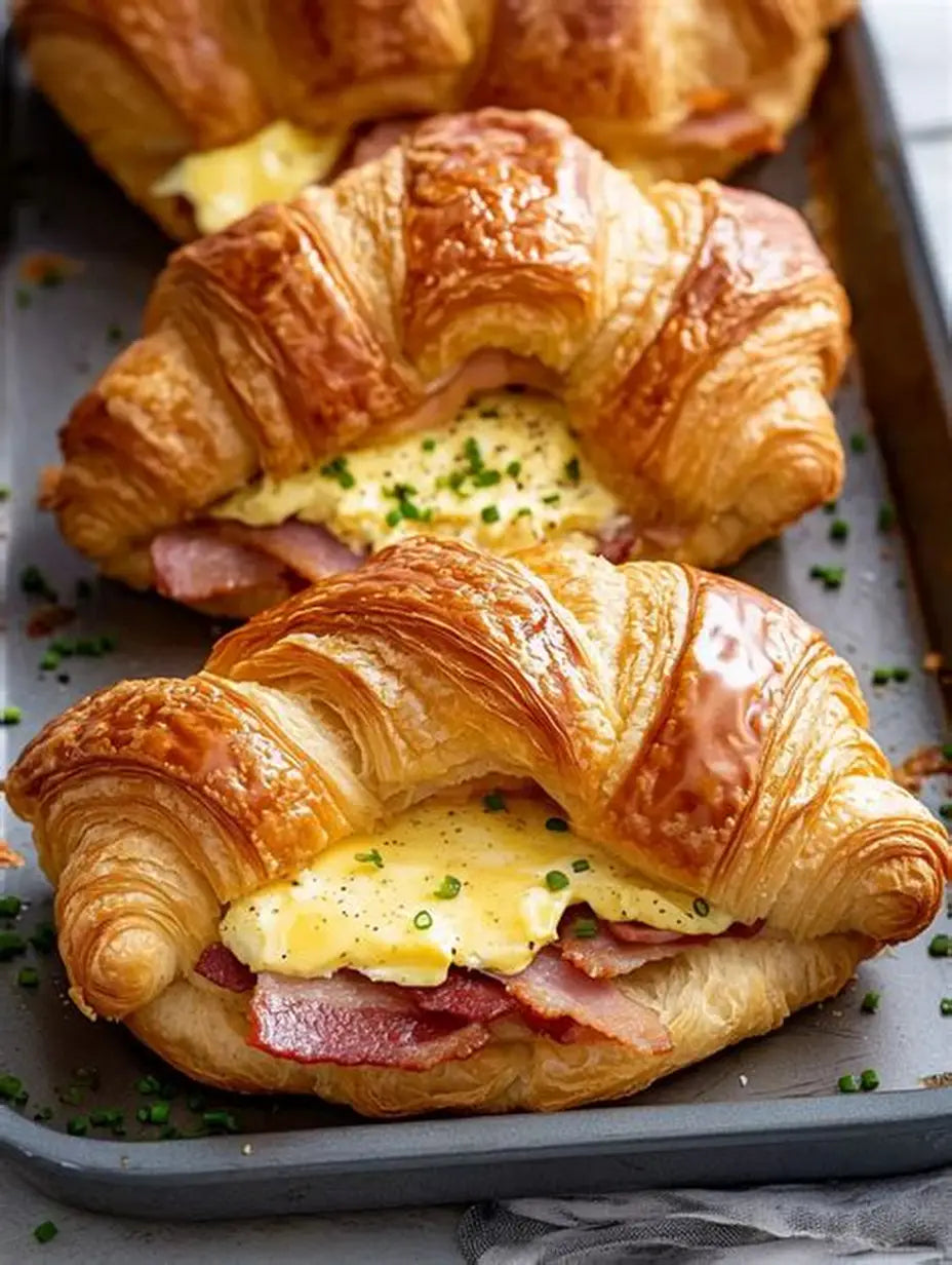 Croissant Bent Large 40 x 95g - Thaw & Serve