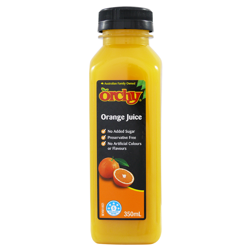 350ml Orange Juice Long Life NAS