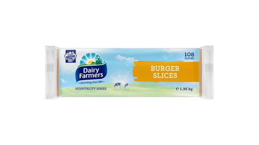 Burger Cheese Slices 108s - 1.35kg
