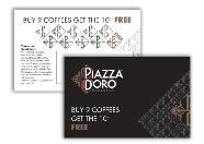 Loyalty Cards - Piazza D'Oro