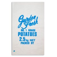 Potato Bags 2.5kg Printed - 100s 420x242mm