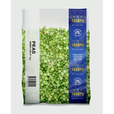 Peas Green Split 1kg - ##ORDER IN LINE## Origin - Imported Packed in Australia