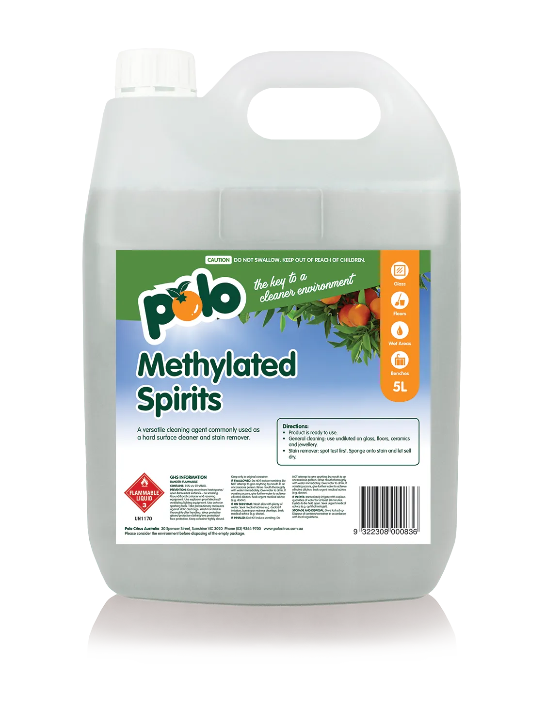 Methylated Spirits 5Lt